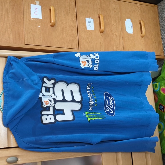 SOLD check out my black1 RARE XL DC brand Monster energy Ken Block hoody Zip Up - Picture 2 of 11